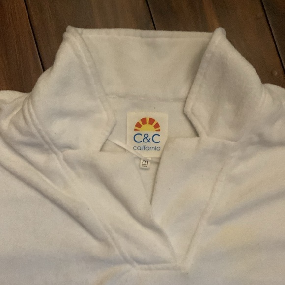 Cropped terry polo - Picture 2 of 4